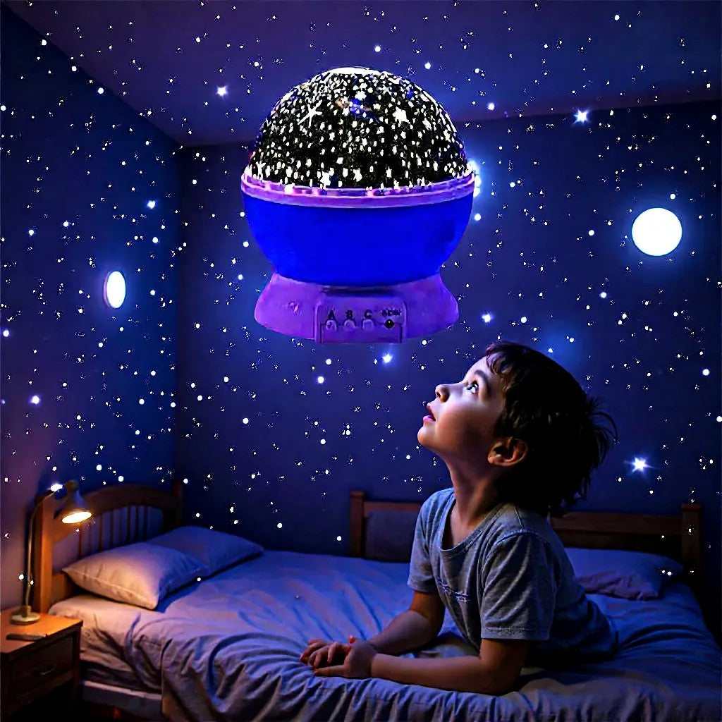 Starry Moon Night Lamp