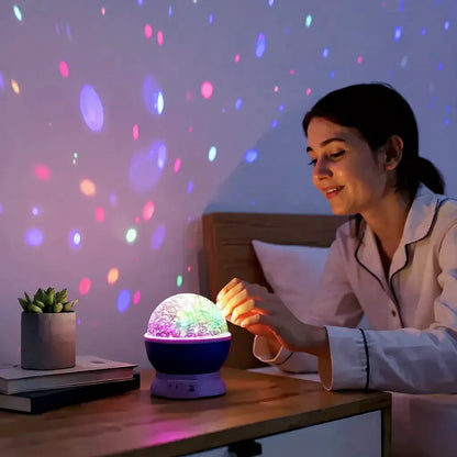 Starry Moon Night Lamp